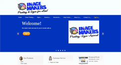 Desktop Screenshot of imagemakersprinting.com